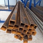 Труба квадратная 60*60*4 мм  цена 550 руб метр